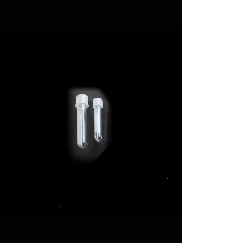 Пробірка культуральна, 17х100 мм, 14 мл, стерильна градуйована полістирольна із гвинтовою поліетиленовою кришкою, DELTALAB